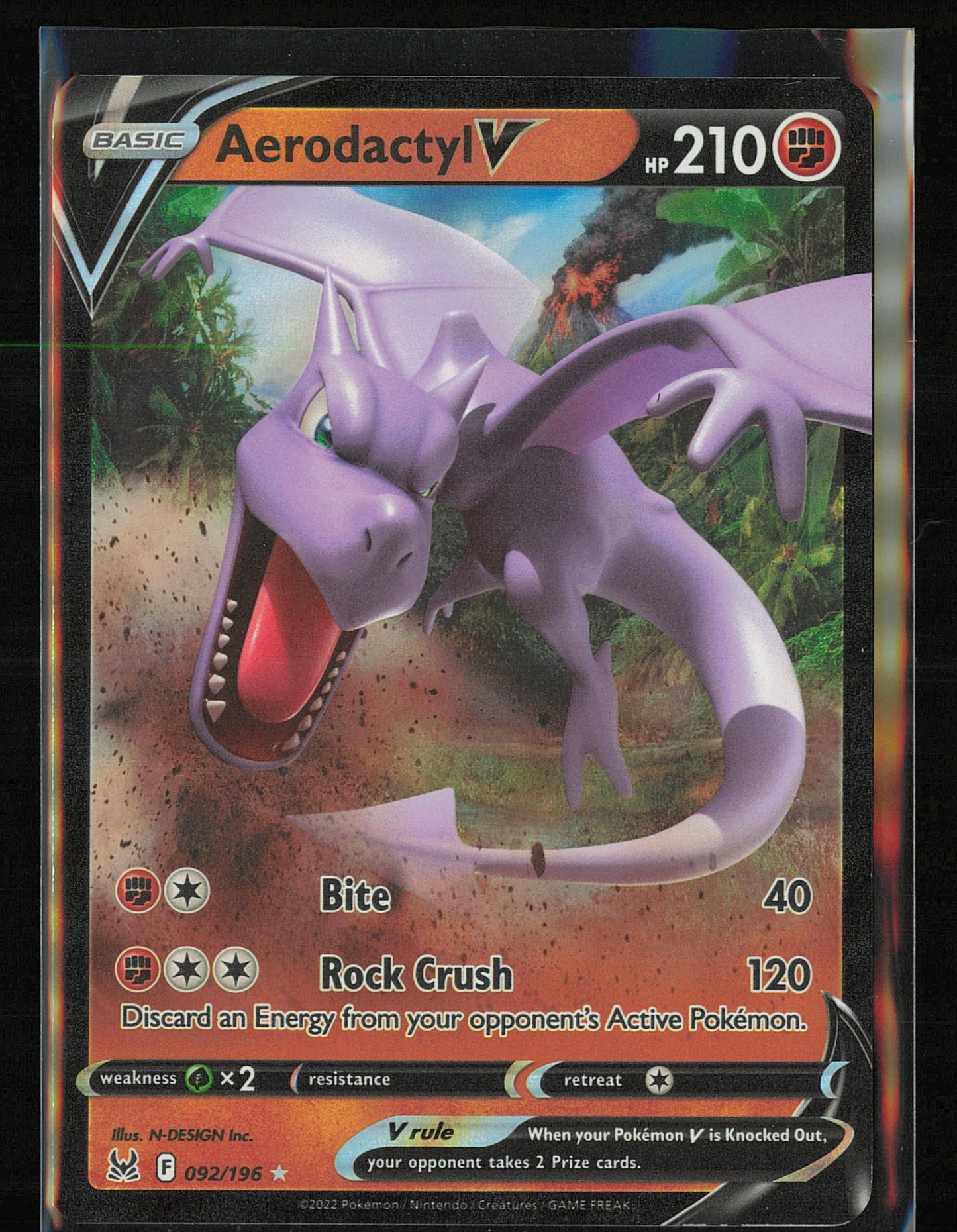 SWSH11: Lost Origin #092/196 Aerodactyl V