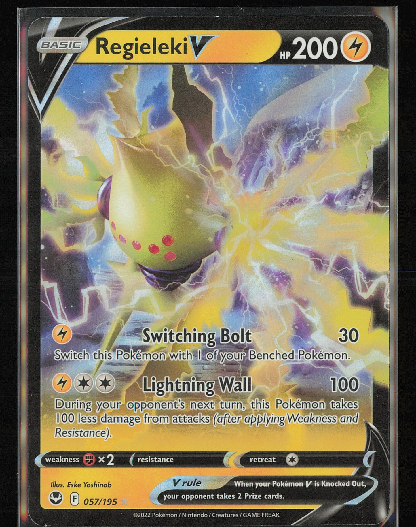 SWSH12: Silver Tempest #057/195 Regieleki V