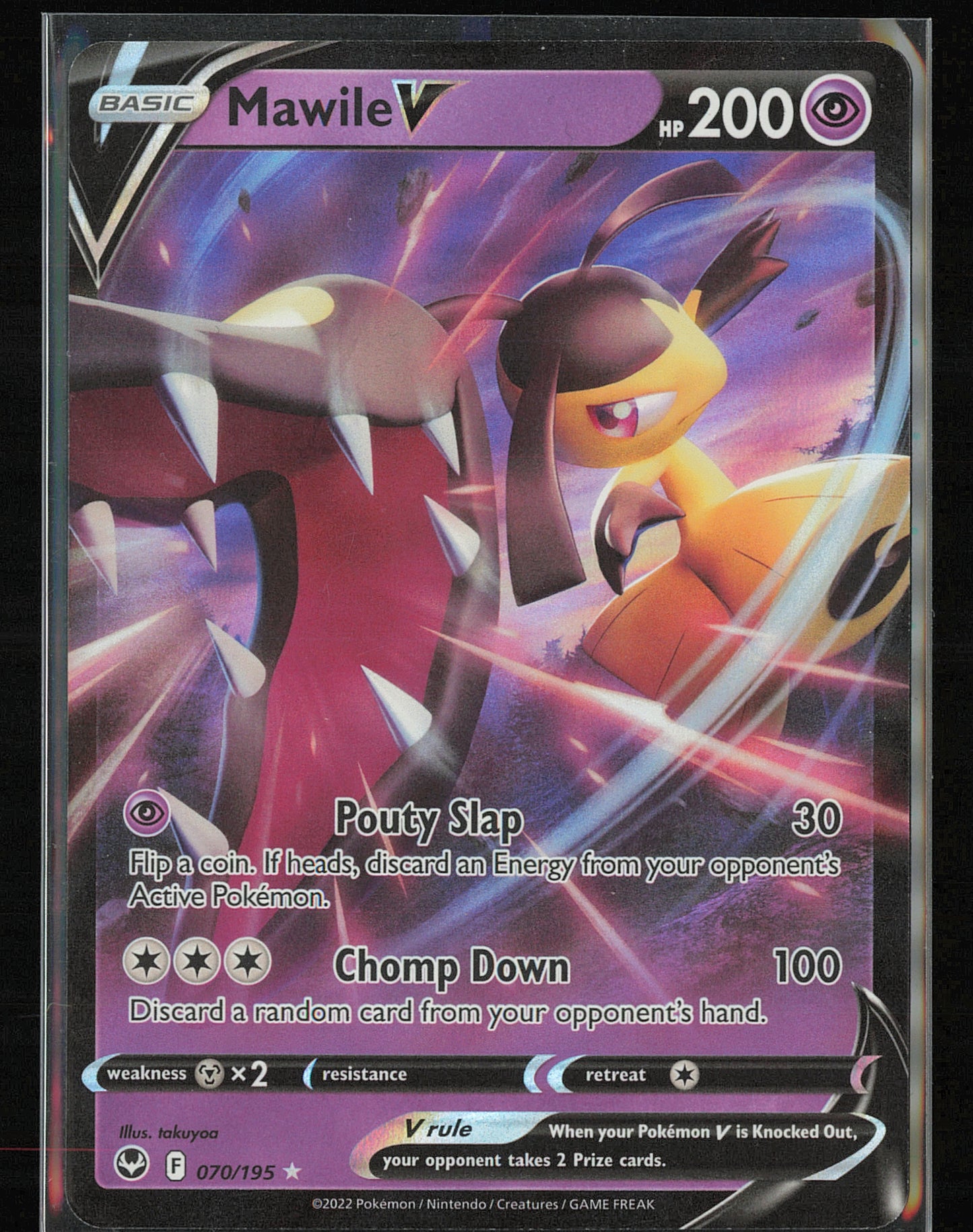 SWSH12: Silver Tempest #070/195 Mawile V
