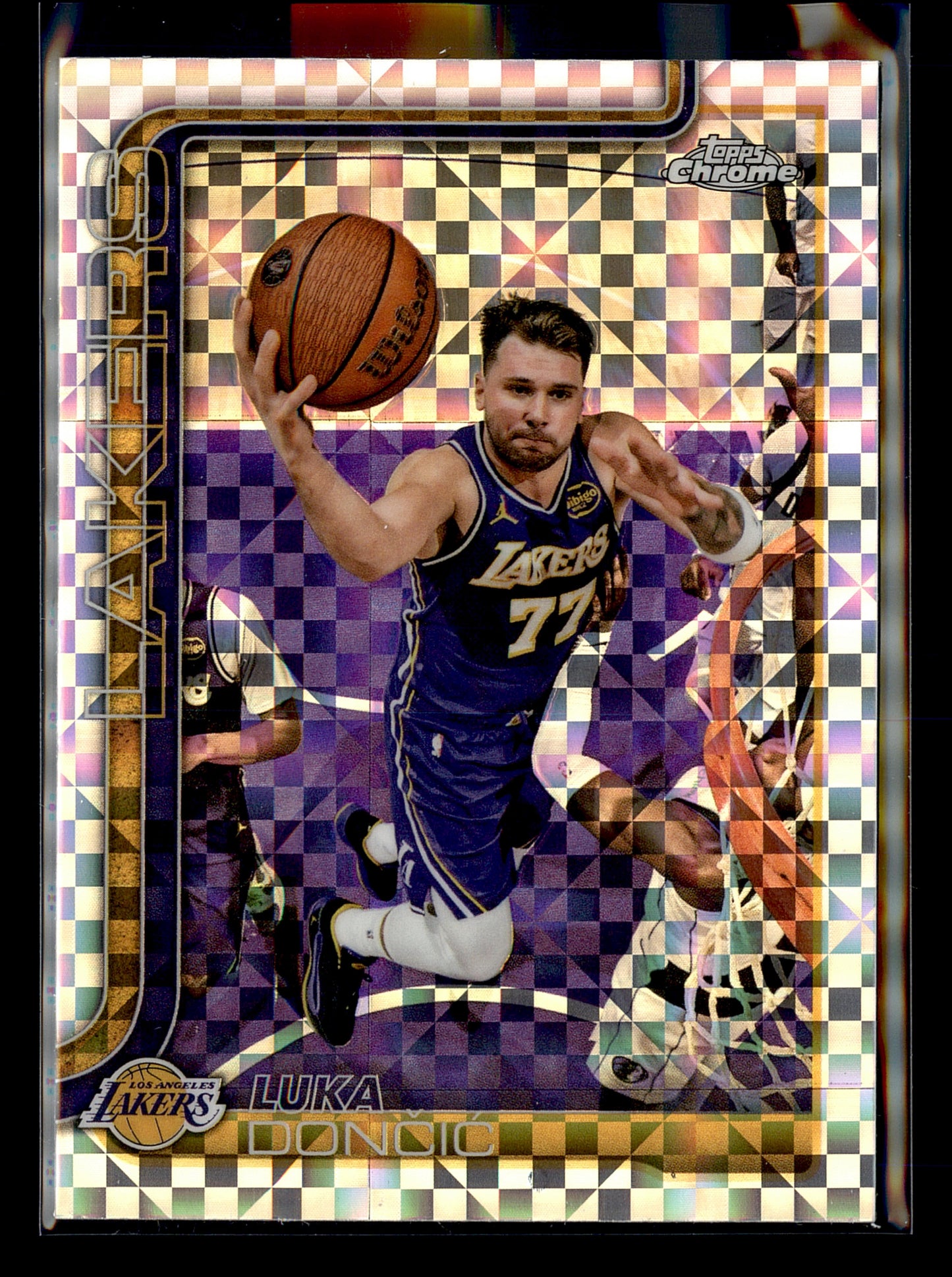 2025-26 Topps Chrome Update #2 Luka Dončić X-Fractor
