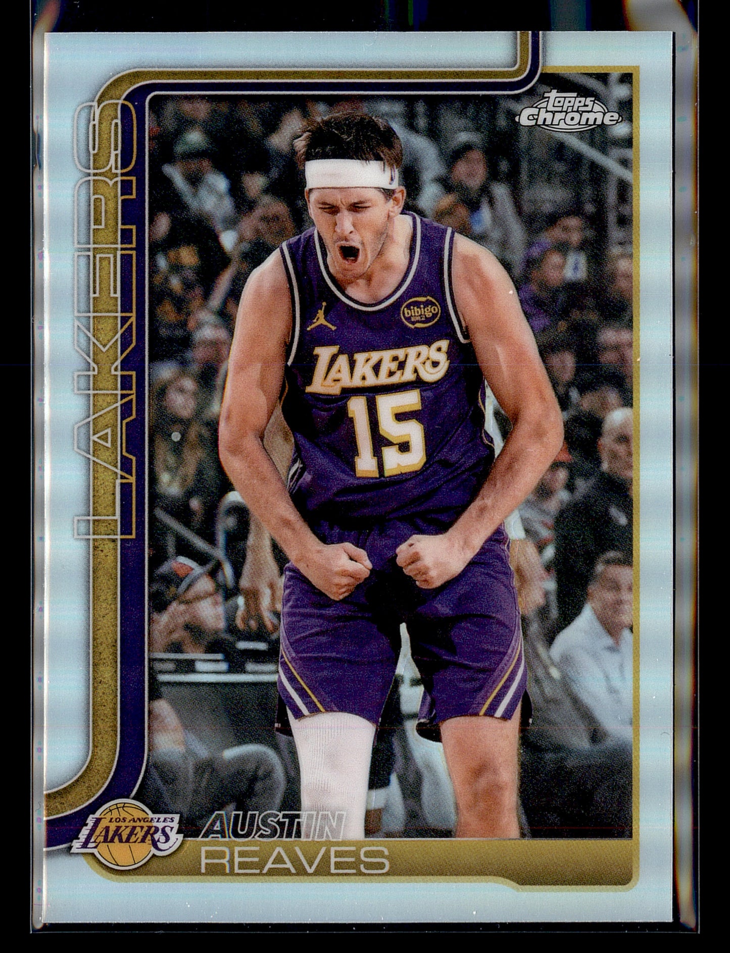 2025-26 Topps Chrome Update #54 Austin Reaves Refractor