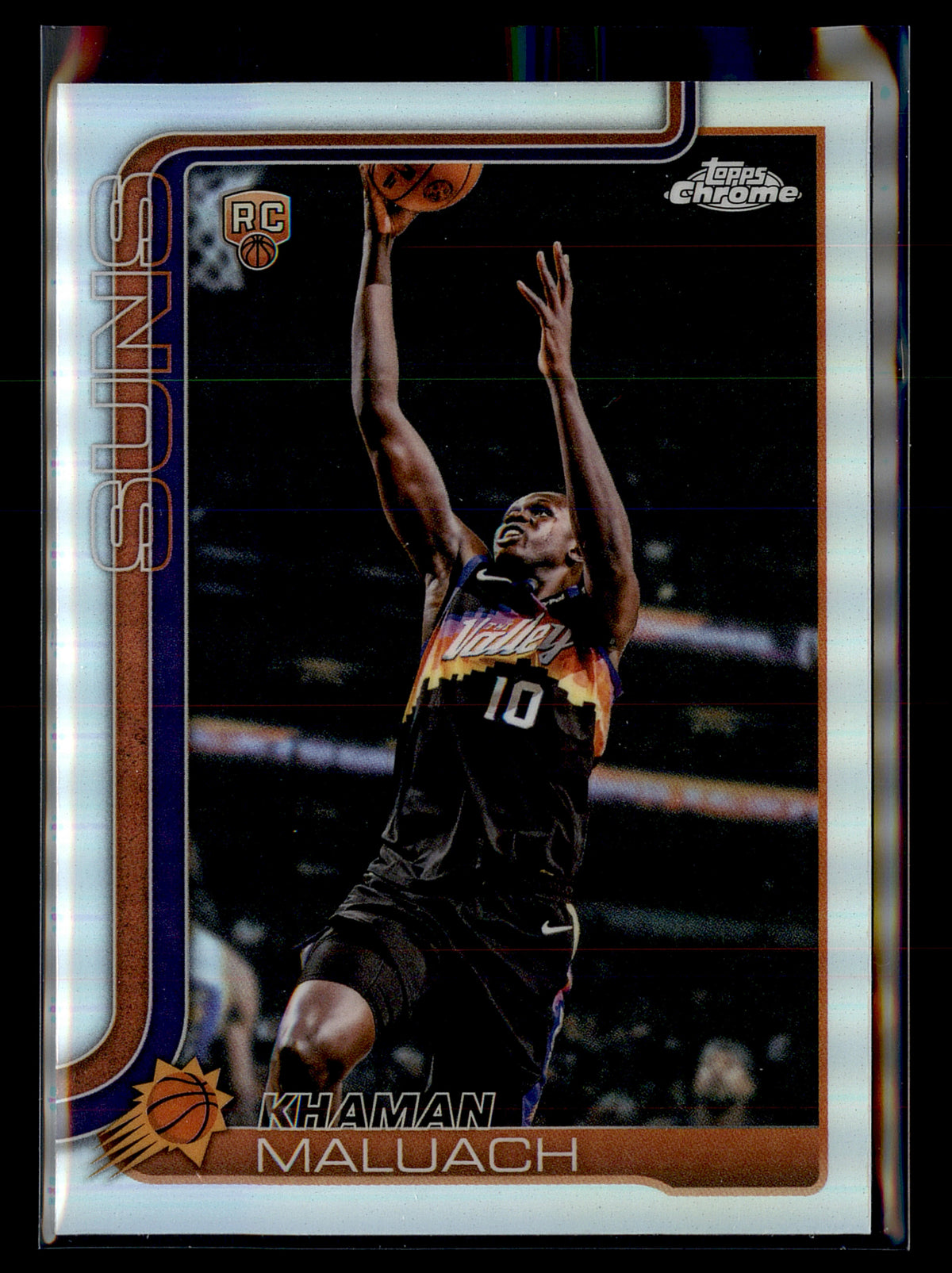 2025-26 Topps Chrome Update #160 Khaman Maluach Refractor