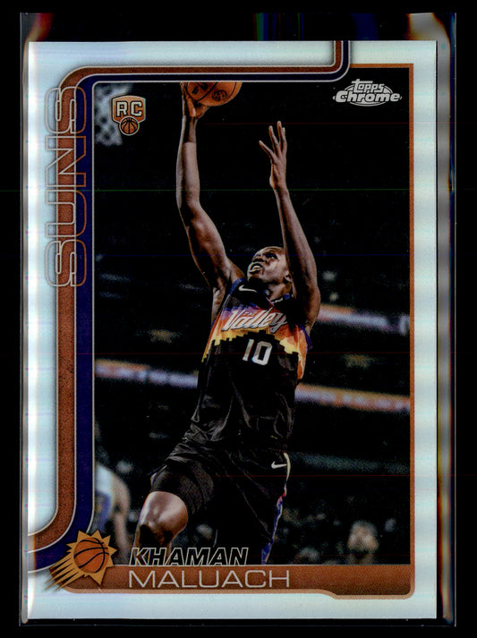 2025-26 Topps Chrome Update #160 Khaman Maluach Refractor