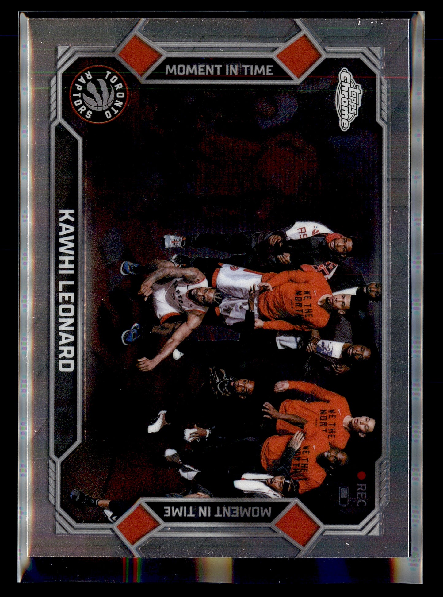 2025-26 Topps Chrome Update #MT-5 Kawhi Leonard Moment In Time