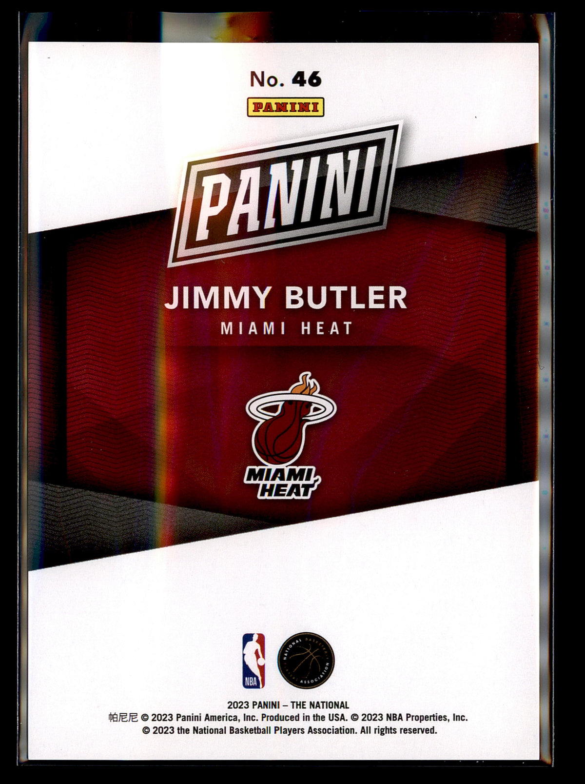2023 Panini National Convention Case Breaker /199 Jimmy Butler #46
