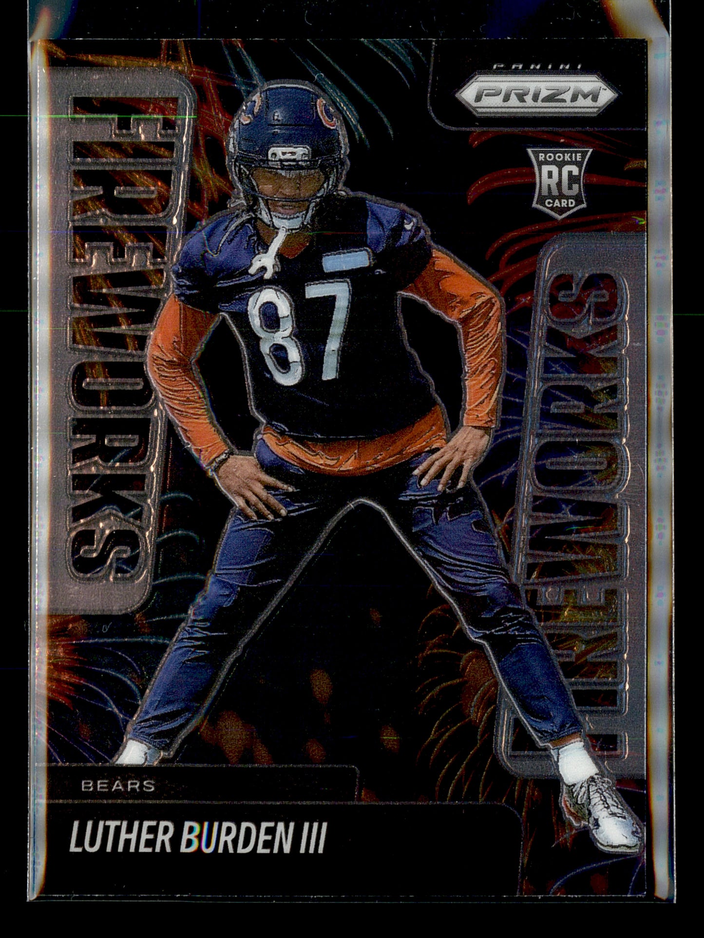 2025 Panini Prizm #20 Luther Burden III Fireworks
