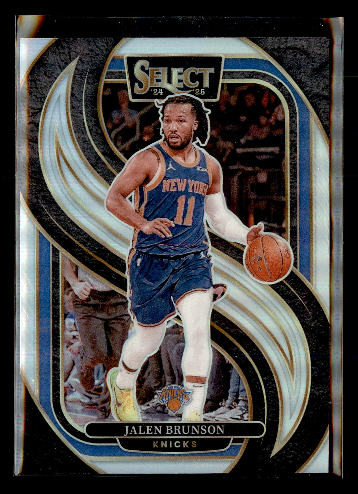 2024-25 Panini Select #151 Jalen Brunson Silver Prizm