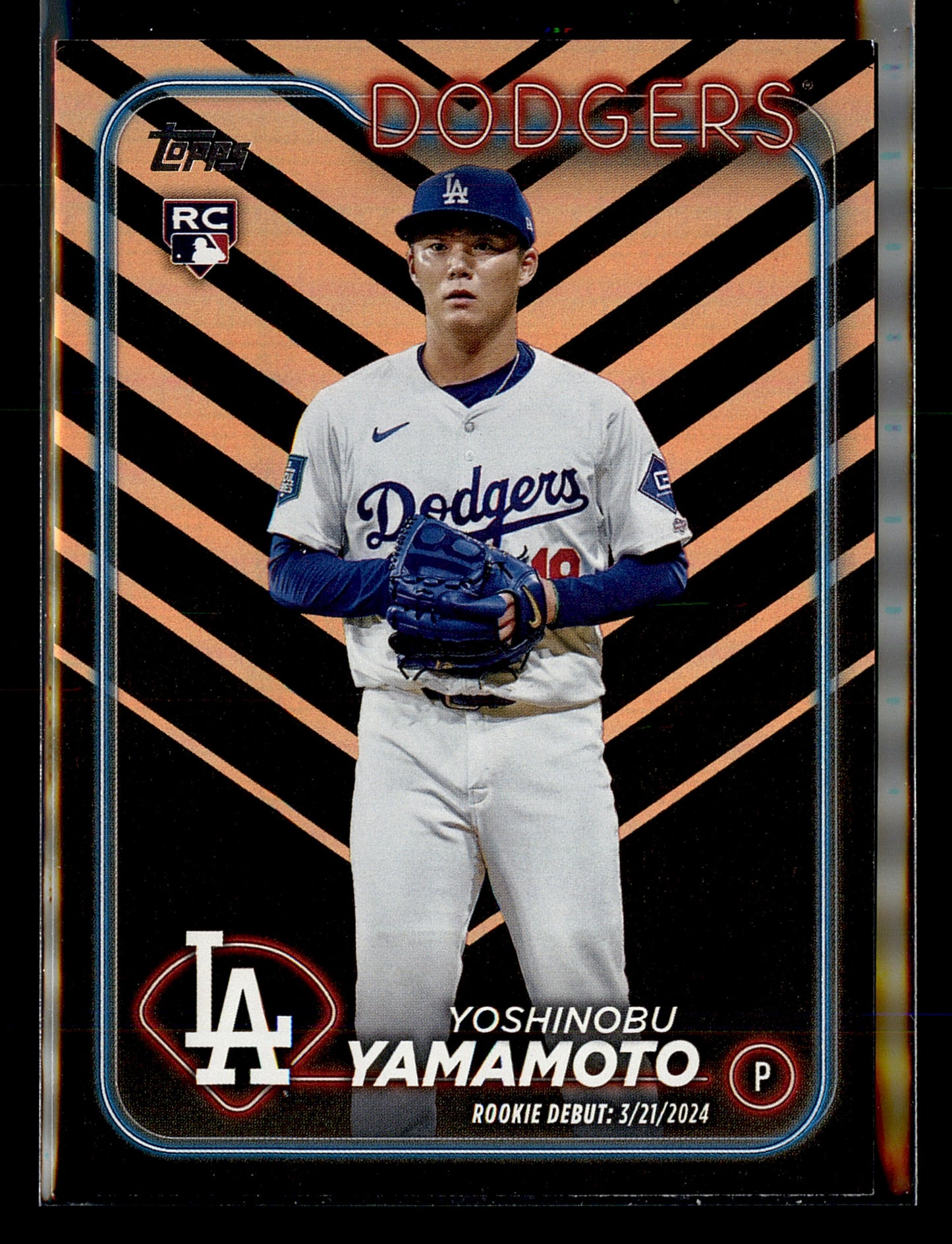 2024 Topps Update #US149 Yoshinobu Yamamoto Holiday