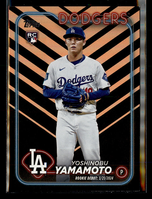 2024 Topps Update #US149 Yoshinobu Yamamoto Holiday