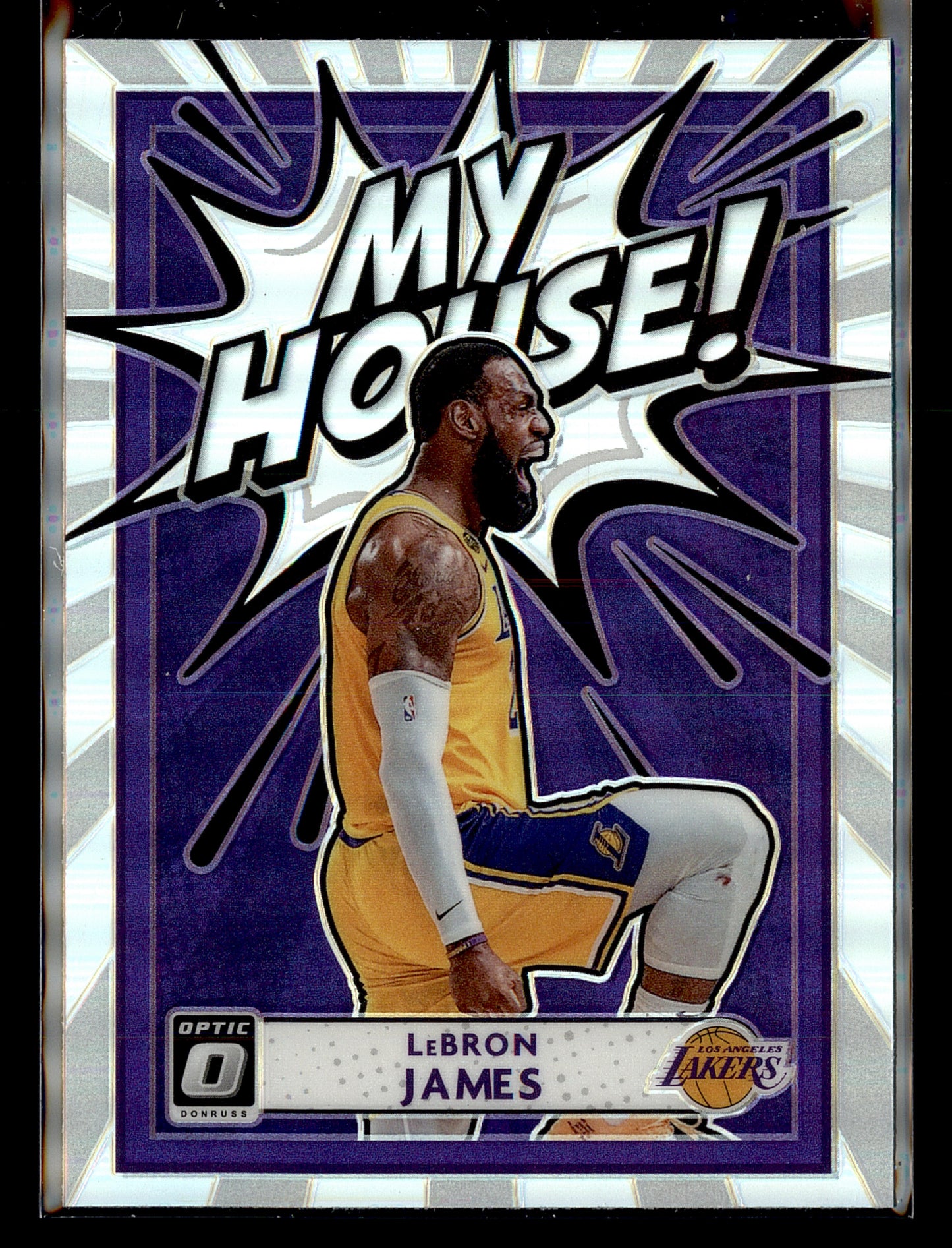 2020-21 Donruss Optic #4 LeBron James My House Holo