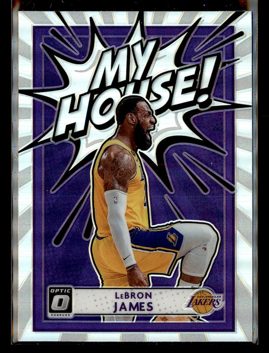 2020-21 Donruss Optic #4 LeBron James My House Holo