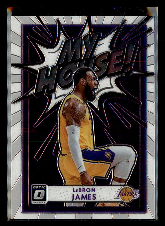 2020-21 Donruss Optic #4 LeBron James My House