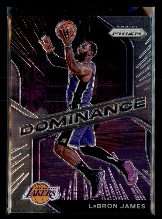 2020-21 Panini Prizm #17 LeBron James Dominance
