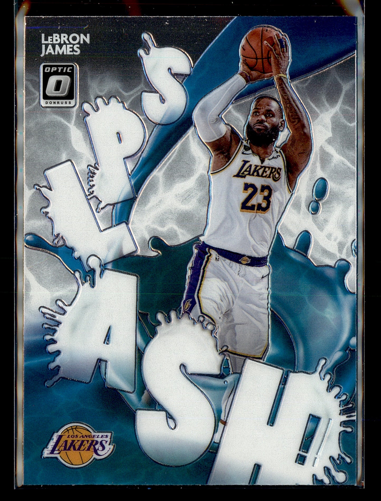 2020-21 Donruss Optic #13 LeBron James Splash!