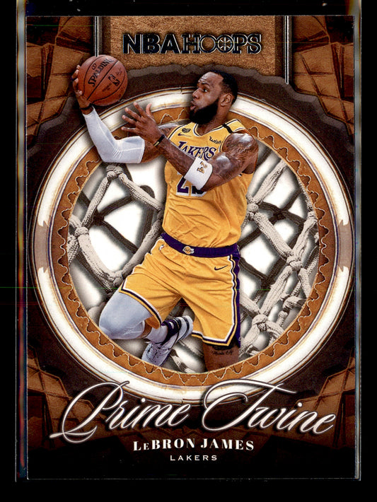 2020-21 Hoops #1 LeBron James Prime Twine