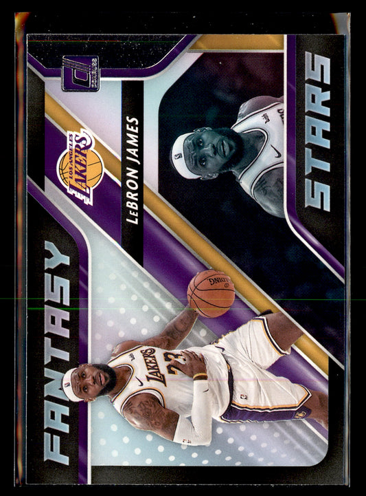 2020-21 Donruss #1 LeBron James Fantasy Stars