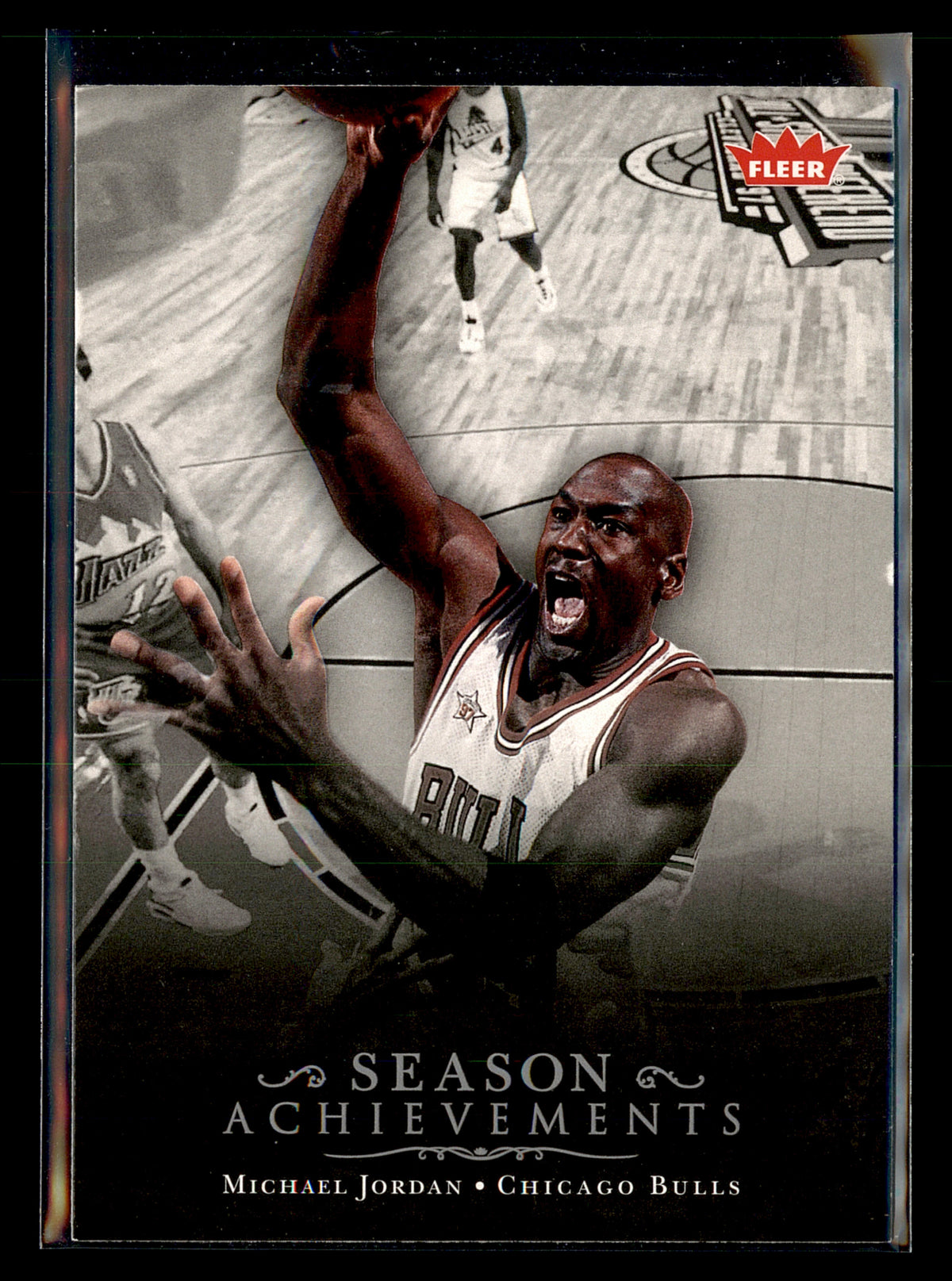2007-08 Fleer Michael Jordan Box Set #SH14 Michael Jordan Season Achievements