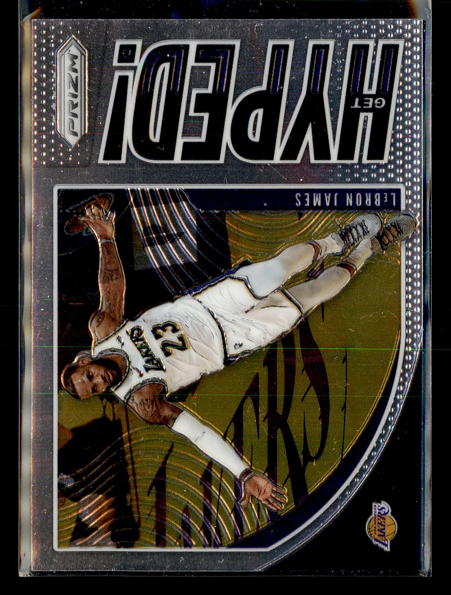 2019-20 Panini Prizm #2 LeBron James Get Hyped!
