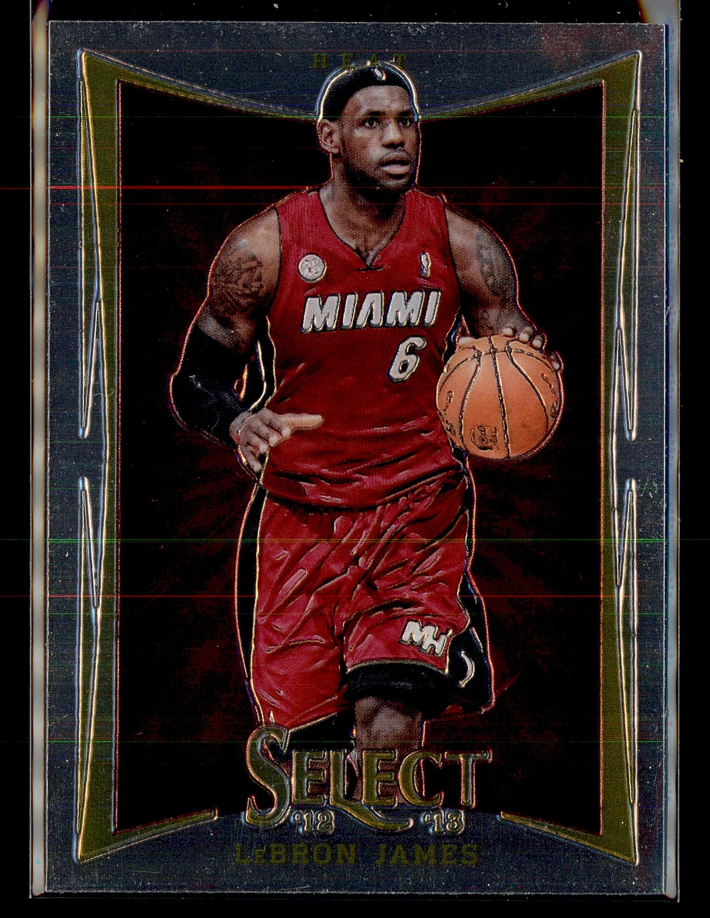 2012-13 Panini Select #66 LeBron James