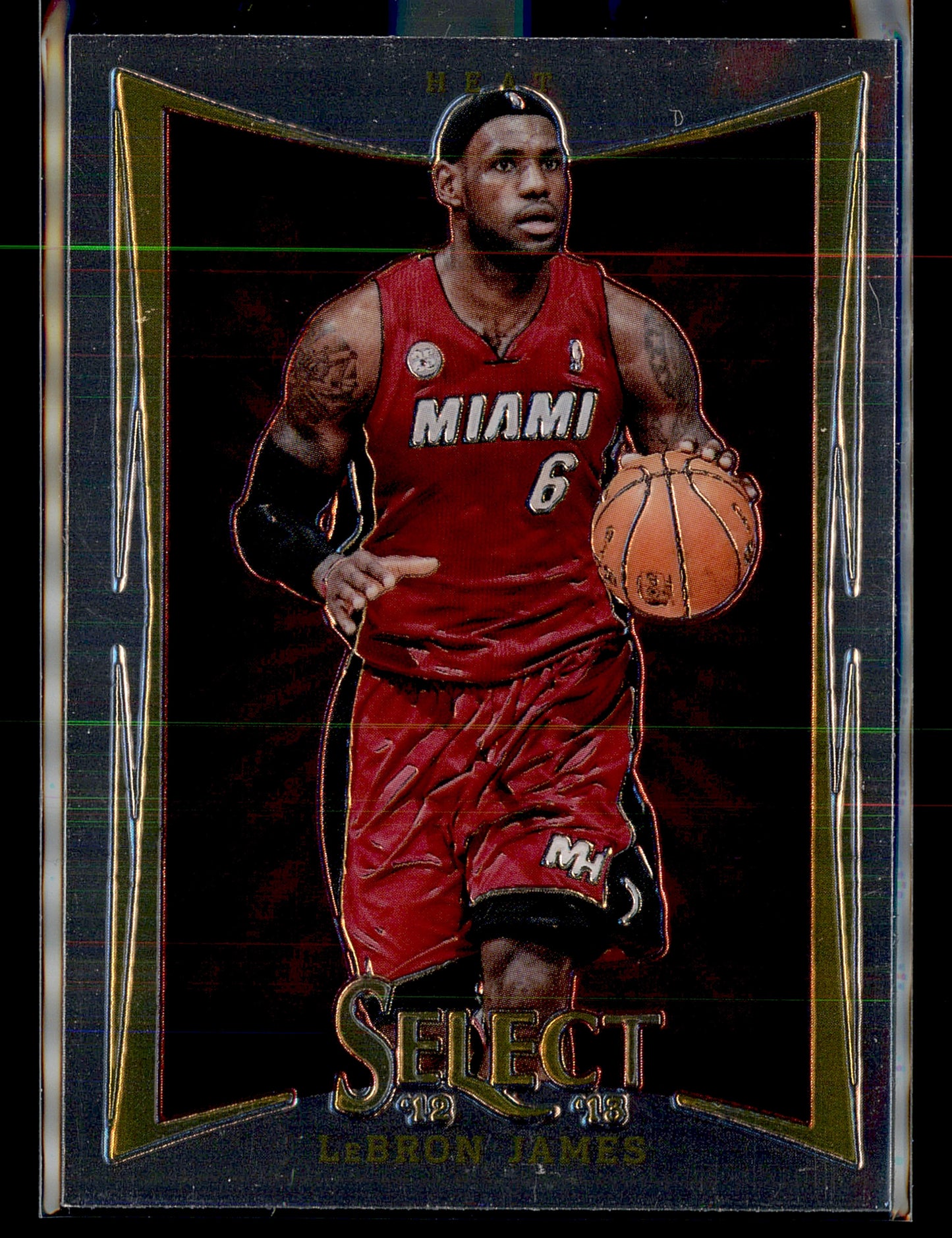 2012-13 Panini Select #66 LeBron James