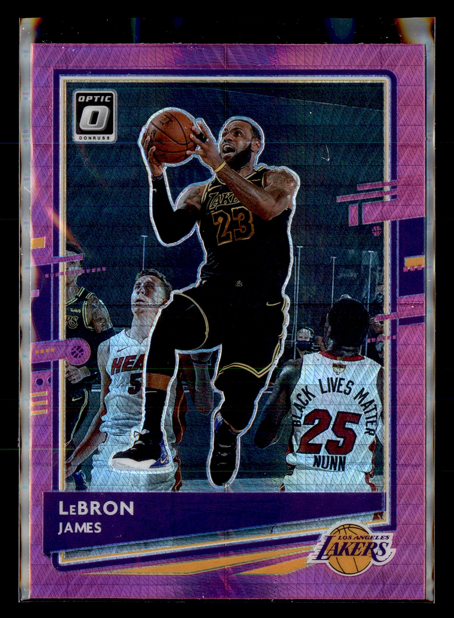 2020-21 Donruss Optic #13 LeBron James Hyper Pink