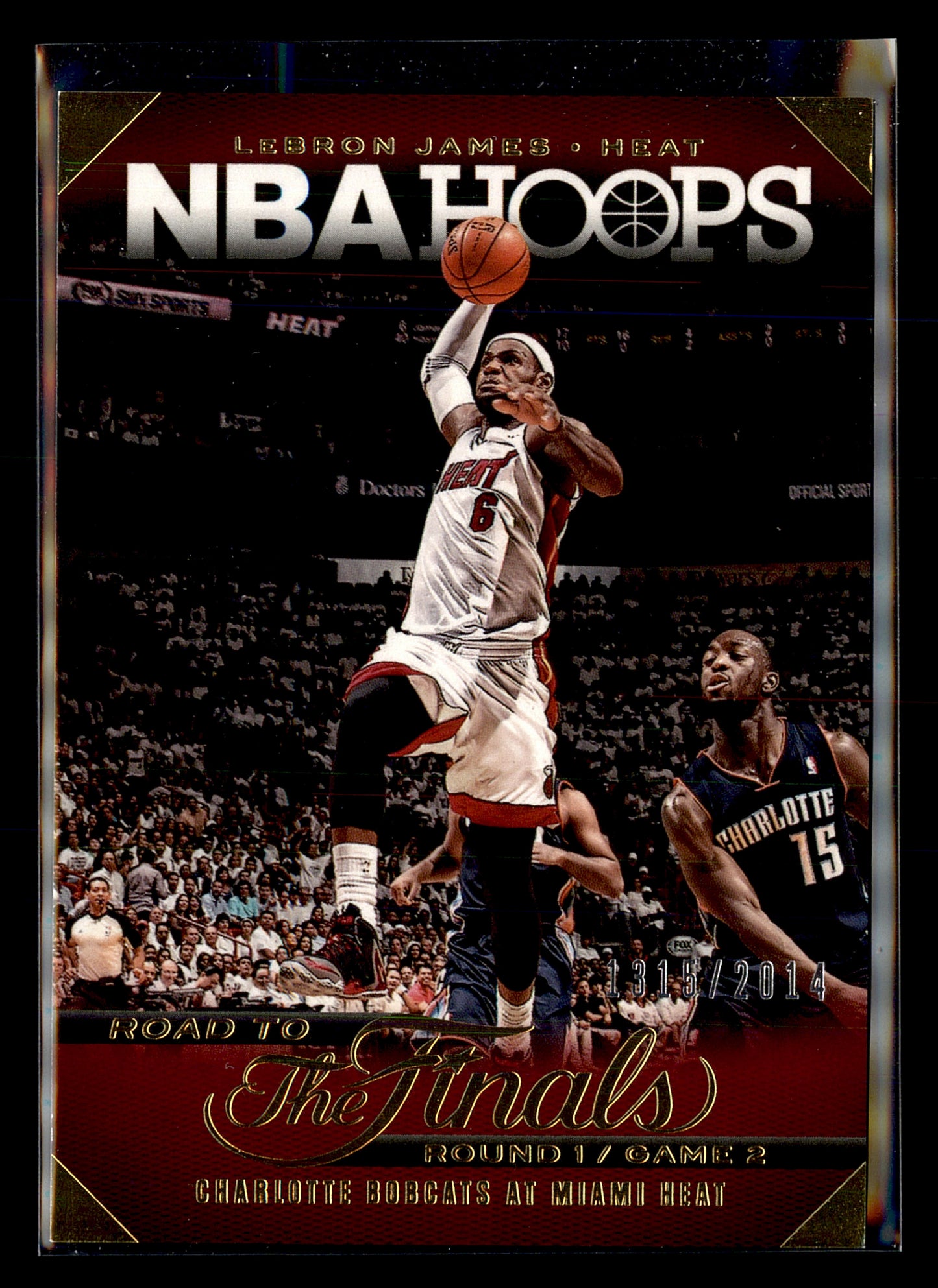 2014-15 Hoops #16 LeBron James Road to the Finals #/2014