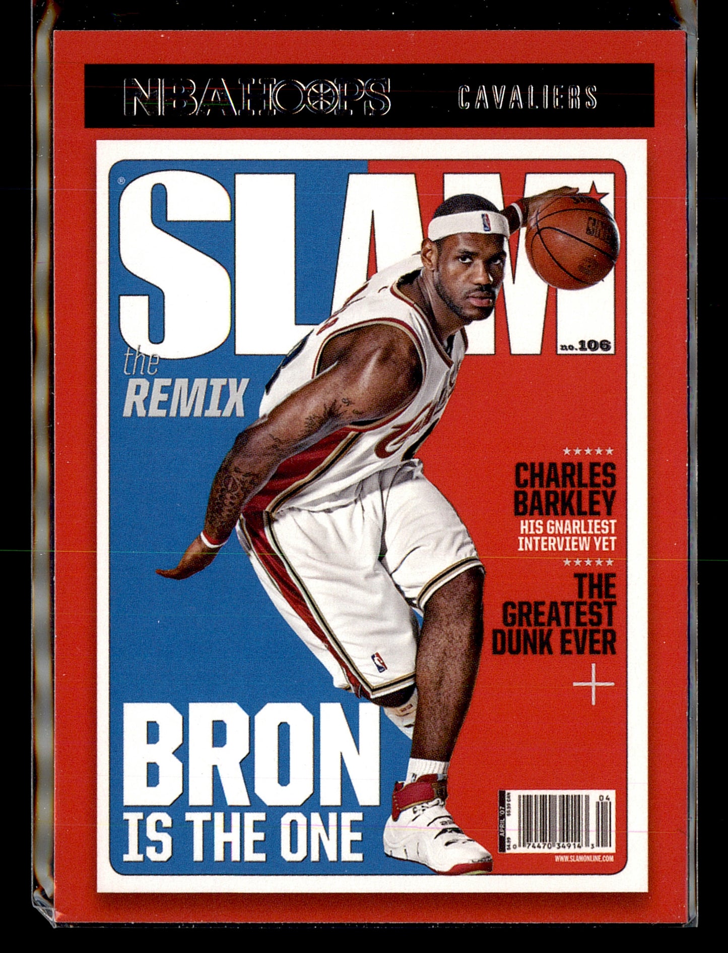 2020-21 Hoops #2 LeBron James Slam