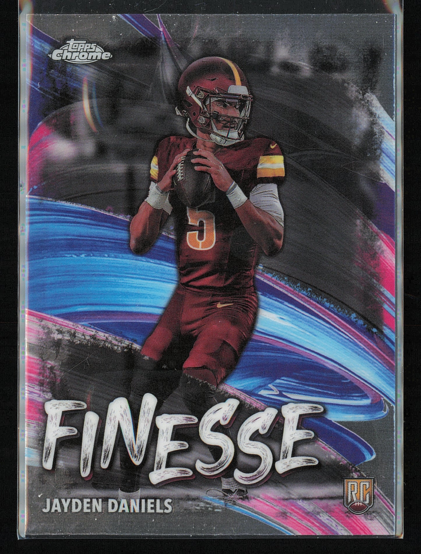 2024 Topps Chrome #F-3 Jayden Daniels Finesse