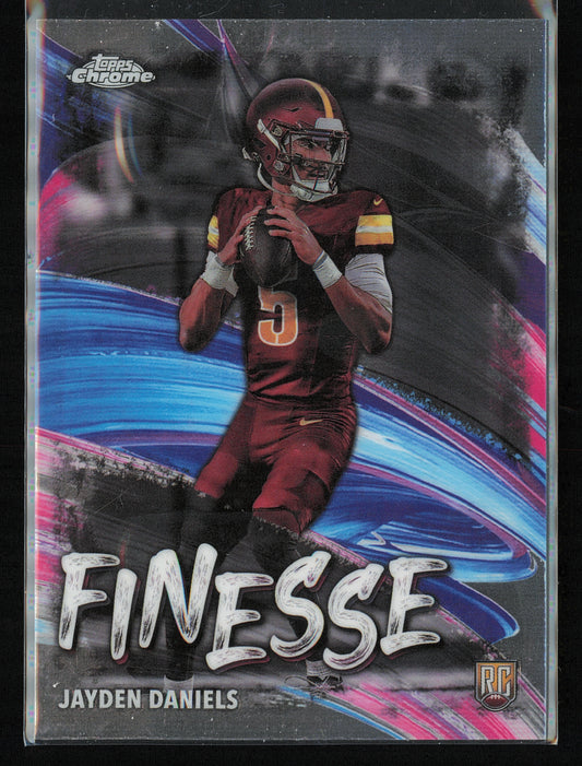 2024 Topps Chrome #F-3 Jayden Daniels Finesse