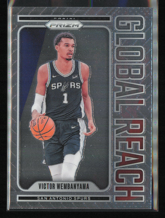 2024-25 Panini Prizm #9 Victor Wembanyama Global Reach