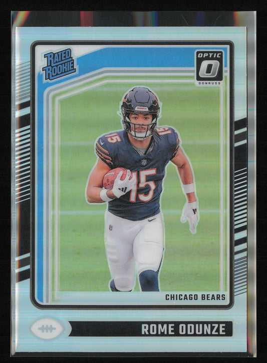 2024 Donruss Optic #286 Rome Odunze Holo