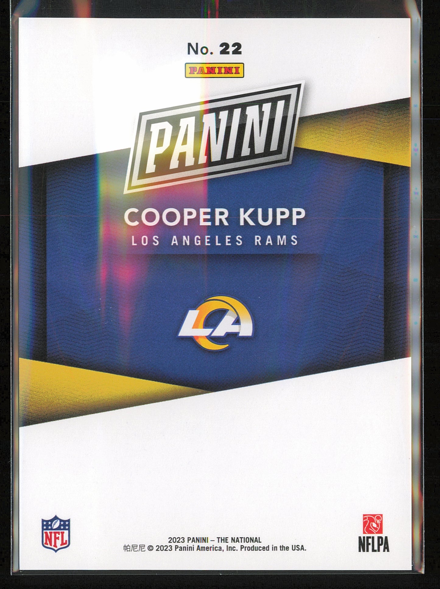 2023 Panini National Convention Case Breaker Cooper Kupp #/199 Rams