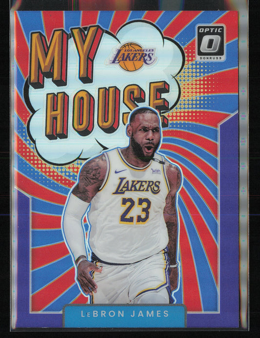 2021-22 Donruss Optic #6 LeBron James My House Holo