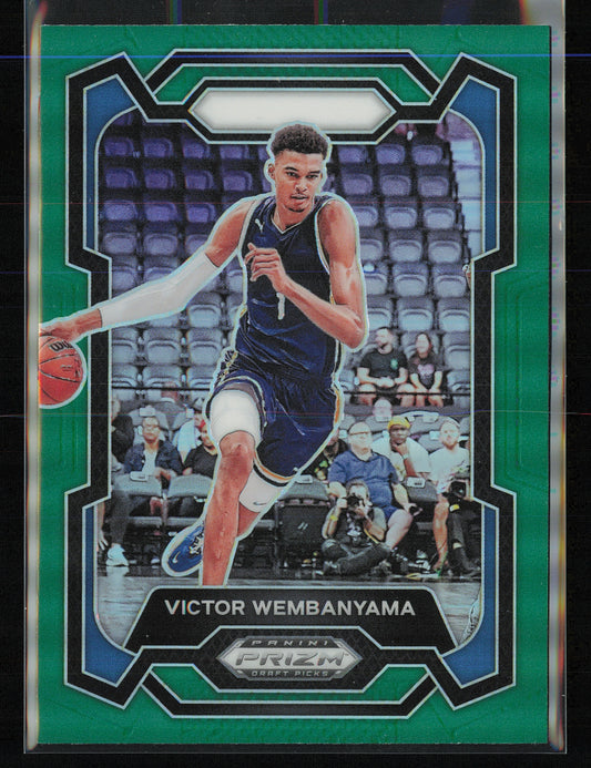 2024 Panini Prizm Draft Picks #99 Victor Wembanyama Prizms Green