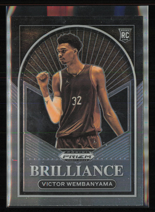 2023 Panini Prizm Draft Picks #1 Victor Wembanyama Brilliance