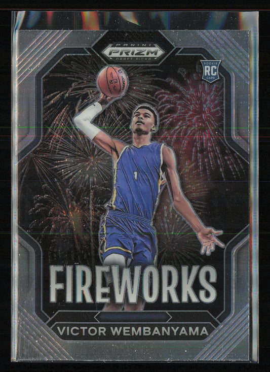 2023 Panini Prizm Draft Picks #1 Victor Wembanyama Fireworks