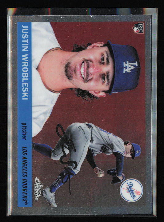 2025 Topps Chrome Platinum #393 Justin Wrobleski