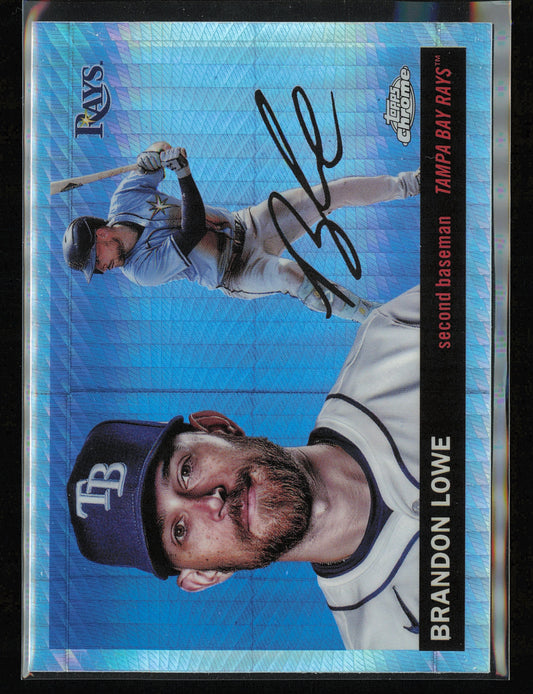2025 Topps Chrome Platinum #194 Brandon Lowe Prism Refractors