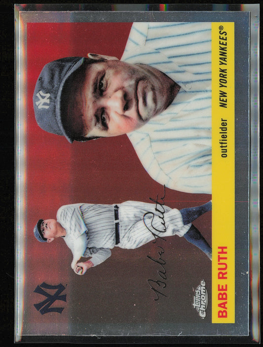 2025 Topps Chrome Platinum #418 Babe Ruth