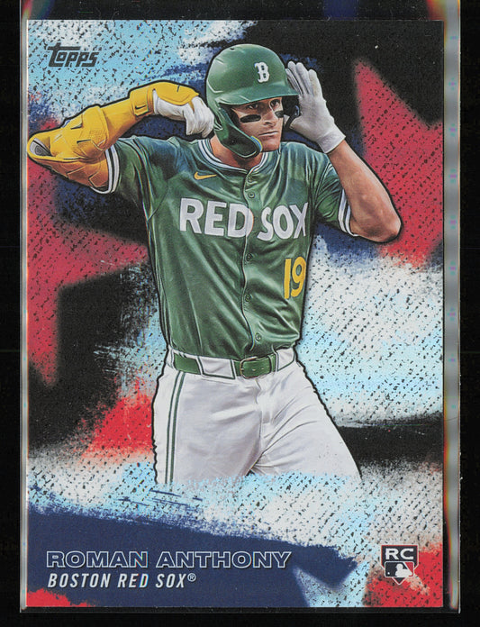 2026 Topps #SMLB-25 Roman Anthony Stars of MLB Crackle Foil