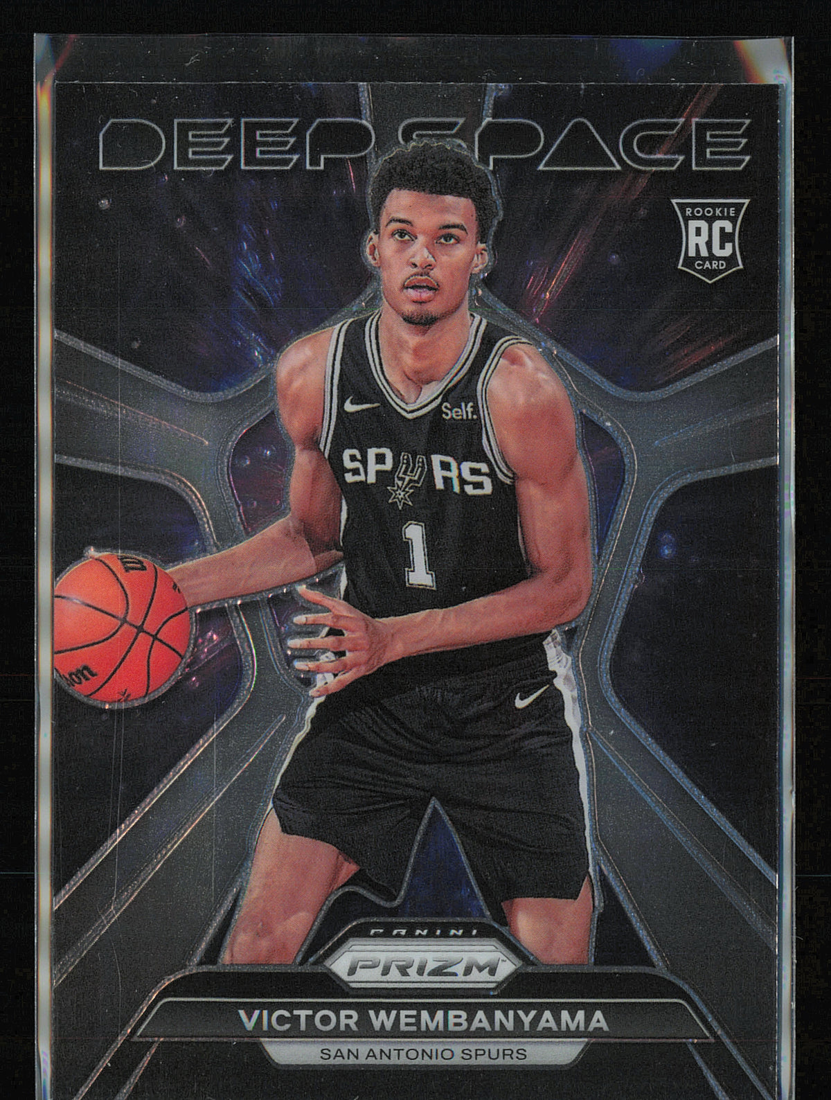 2023-24 Panini Prizm #1 Victor Wembanyama Deep Space