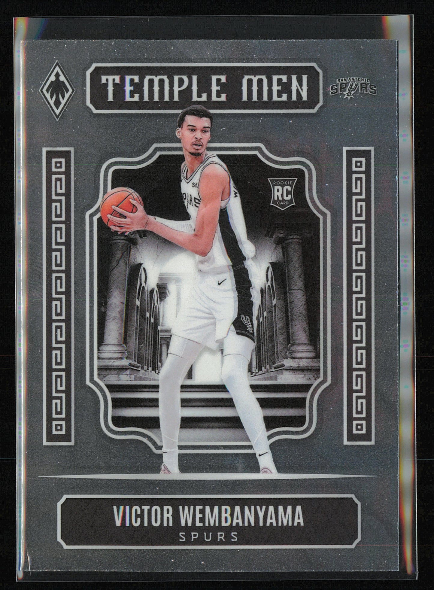 2023-24 Panini Phoenix #7 Victor Wembanyama Temple Men