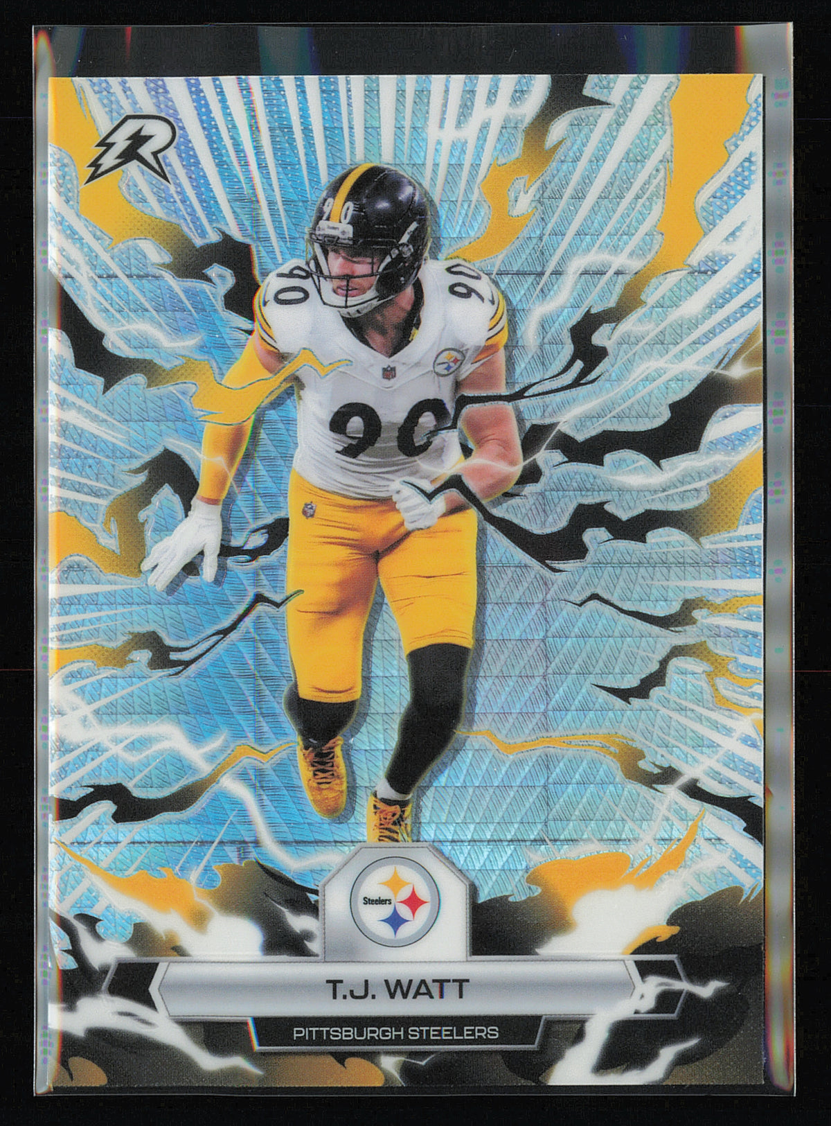 2025 Topps Resurgence #85 T.J. Watt Silver Static Refractor