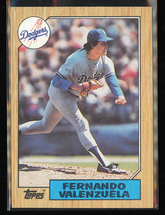 1987 Topps #410 Fernando Valenzuela