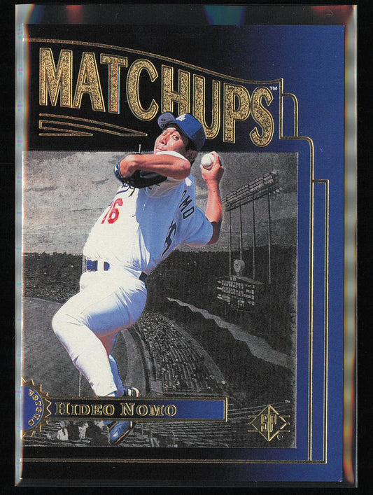1996 SP #MM2 Hideo Nomo Marquee Matchups