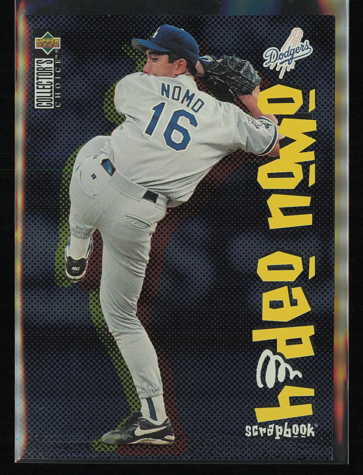 1996 Collector's Choice #3 Hideo Nomo Hideo Nomo Scrapbook
