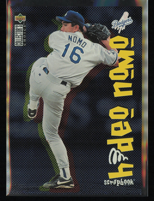1996 Collector's Choice #3 Hideo Nomo Hideo Nomo Scrapbook
