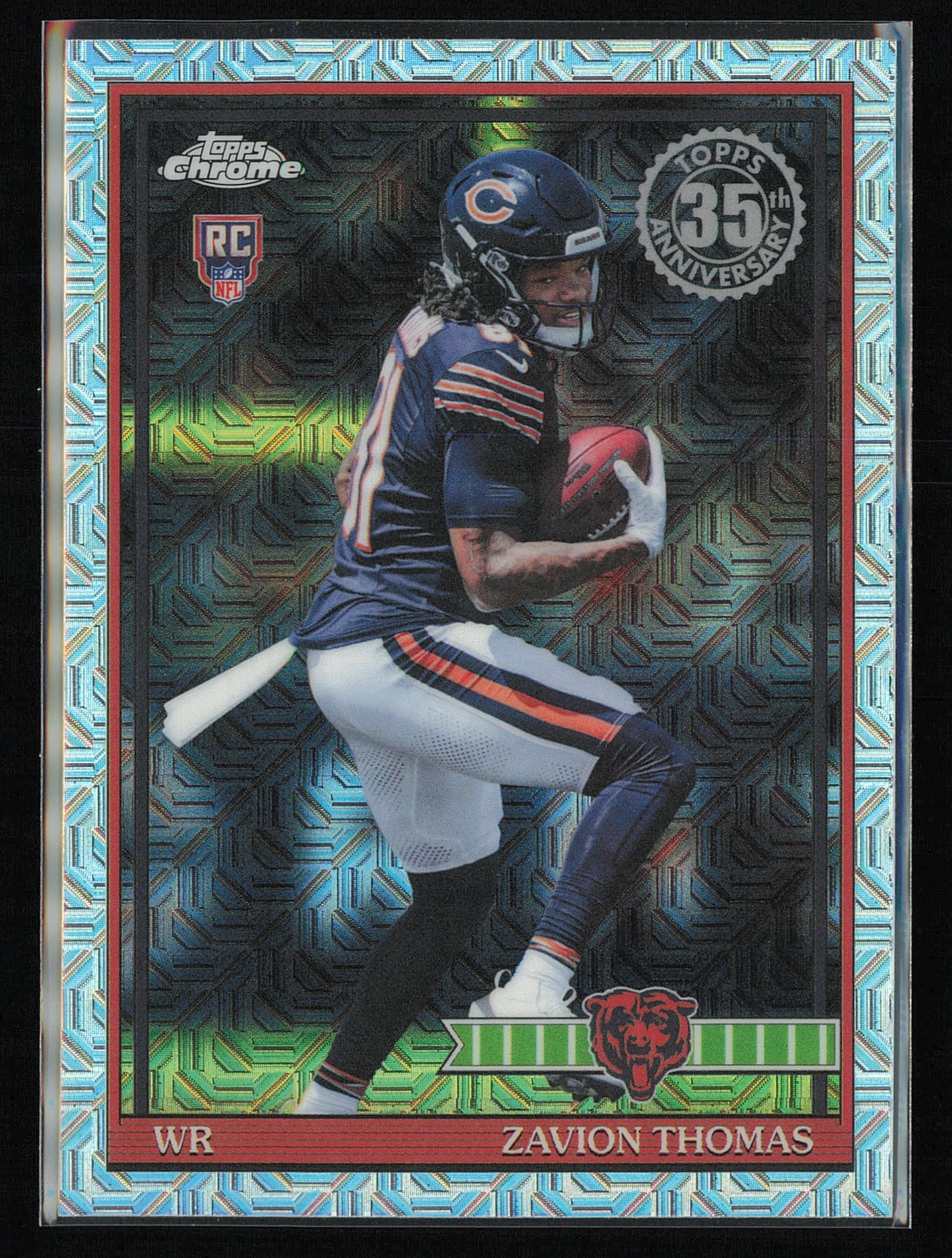 2026 Topps Flagship #91TRC-17 Zavion Thomas 1991 Topps Football Rookies Chrome