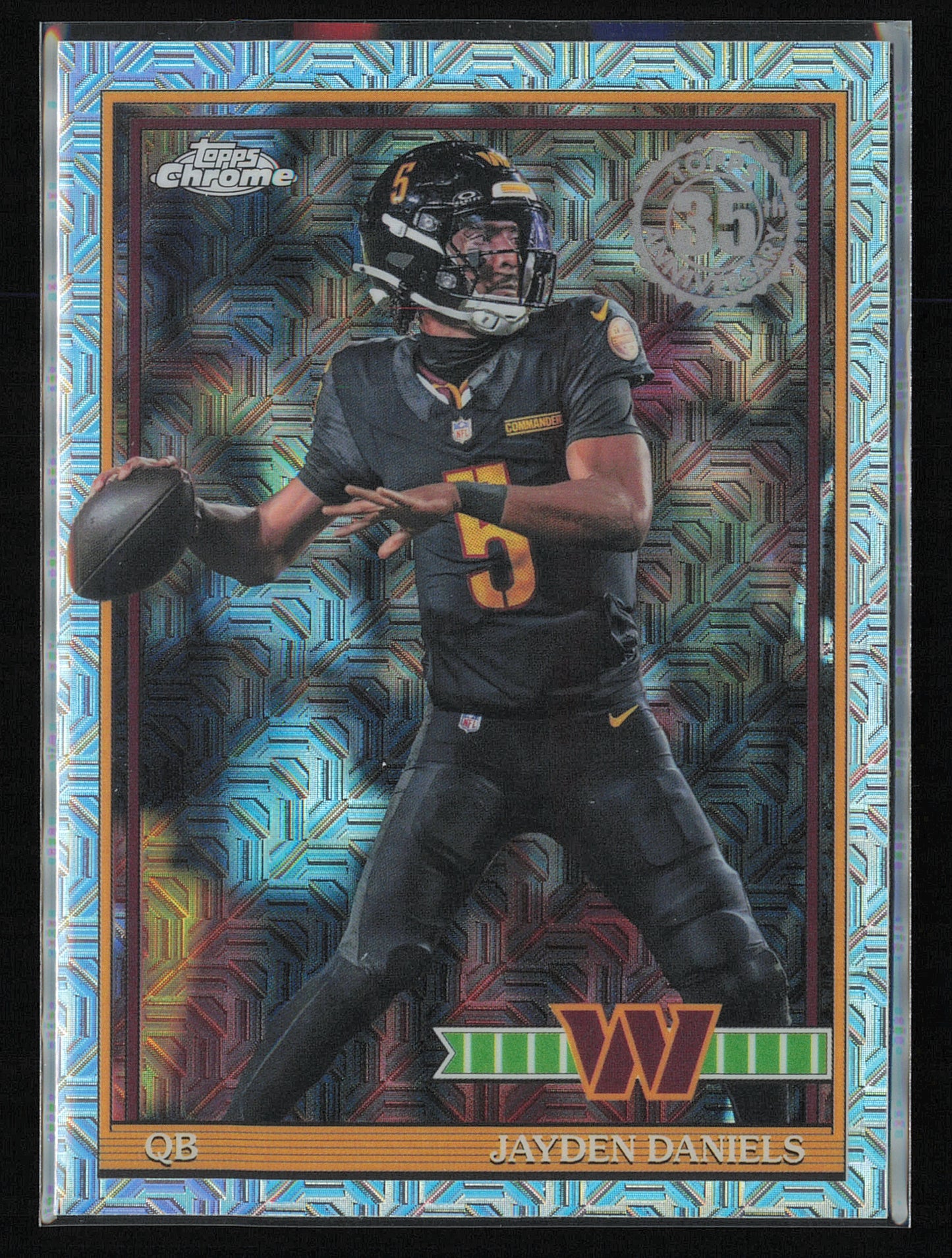 2026 Topps Flagship #91TC-44 Jayden Daniels 1991 Topps Football Chrome