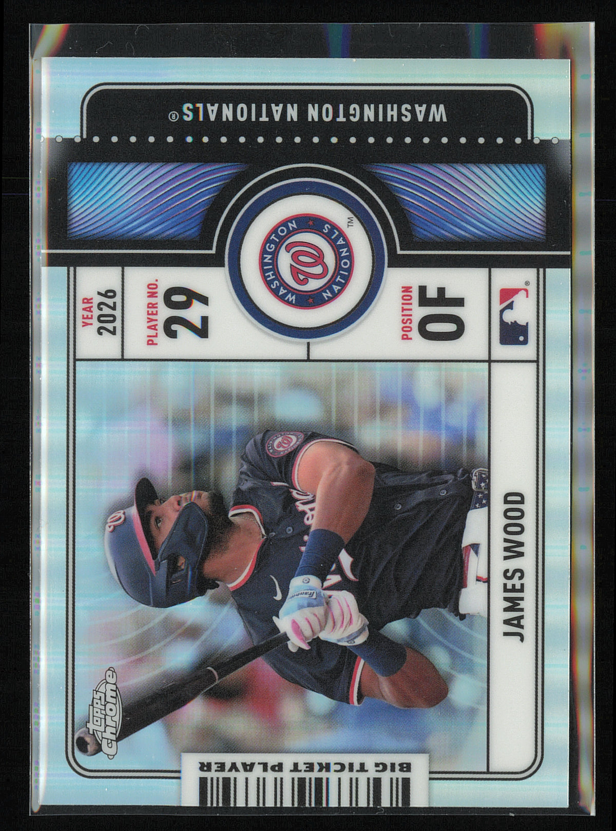 2026 Topps Chrome #BTP-15 James Wood Big Ticket Players